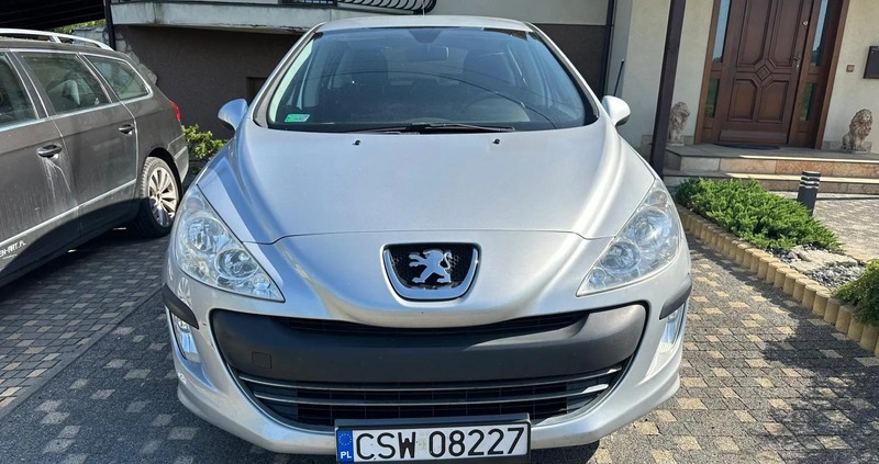 Peugeot 308 cena 9500 przebieg: 241400, rok produkcji 2008 z Zielonka małe 154